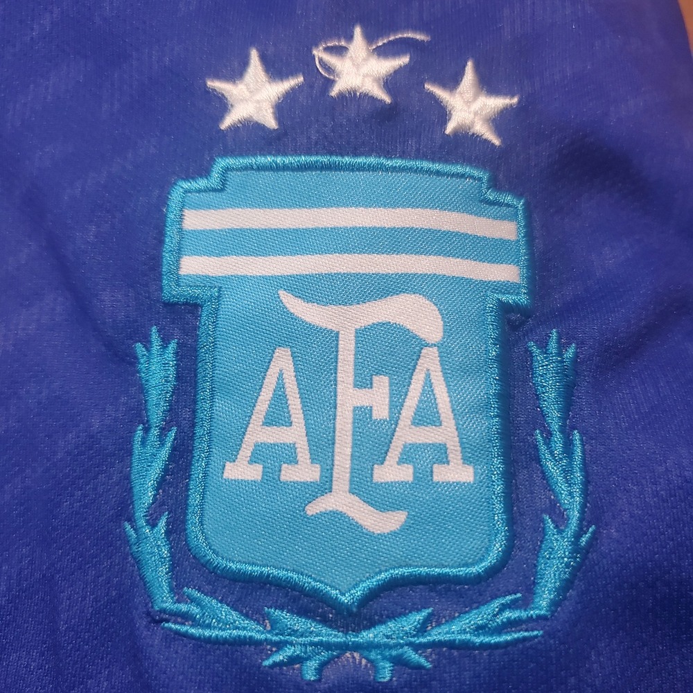 Adidas Argentina 2024 Copa America Jersey Blue Jesse 28 Authentic Soccer Mens L - Picture 13 of 15